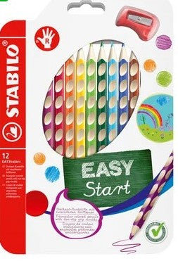 STABILO‑Buntstifte 12er‑Set inkl. Namensgravur und Spitzer