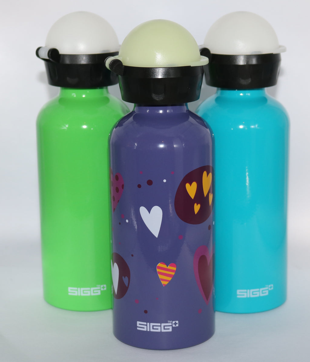 Sigg Thermosflasche 0,4 liter " Glow in the dark "  inkl. individueller Gravur