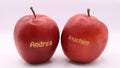 Logoapfel als Platzkarte - Hochzeitsapfel