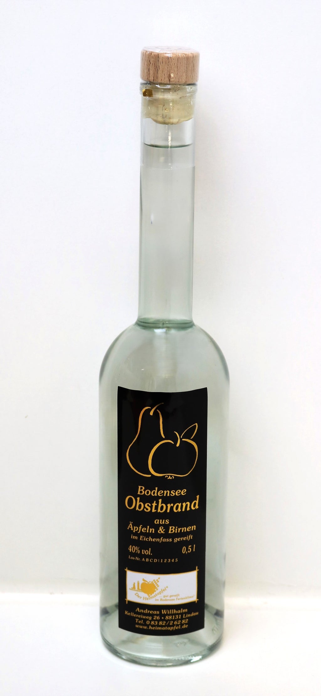 Spirituosen Obstler 1 Liter aus Äpfeln & Birnen 40%vol.