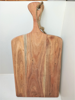 Holzbrett/Vesperplatte Akazie inkl. indiv. Gravur 40/25cm