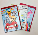 Kinder Taurus Karten Happy Birthday mit Umschlag